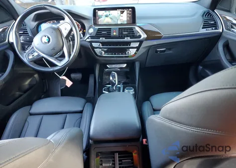 2021 BMW X4 xDrive30I из США, поврежденный, VIN 5UX2V1C05M9D88194